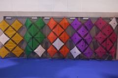 8-Quadtrat in verschiedenen Farben