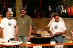 Mundenhof, Gerd, Uwe und OM bei einer kurzen Pause