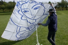 Eddo, die Schöne beim Probestart