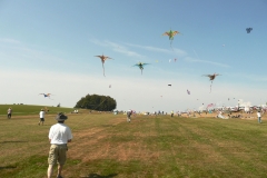 Gruppenfliegen in Hütten
