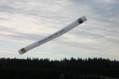 Hütten/ Gruß an den Veranstalter