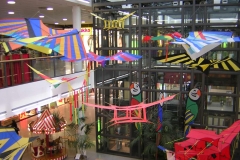 Herbst-Deko im Einkaufscenter