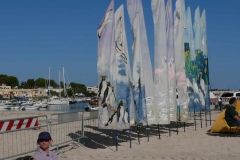 San Vito lo Capo, Fahnen mit schönen Motiven