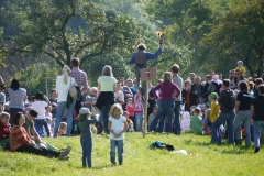 Weingarten, auch die Kinder hatten Spass