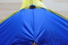 Zappelfisch/Versuch2 mit Ballonstoff und CFK